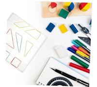 ERINGOGO 3ensembles Planches à Clous Plastique pour Apprentissage Mathématiques Et Géométrie Jouets Enseignement pour Garçon Fille