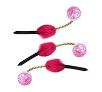 ERINGOGO 3pièces Jouets Amusants pour Chats avec Cloches Accessoires Résistants pour Chats Stimulez La Curiosité De Votre Animal