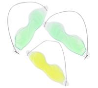 ERINGOGO 3pièces Masque Froid Pour Yeux Gel Avec Liquide Cryogénique Soulageant La Pour Repos Apaisant Lot