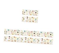 ERINGOGO 4 Ensembles Autocollants De Tatouage De Pâques Temporaires Tatouge Temporaire Gommettes Articles De Fête Autocollant De de Corps D'enfants 10 Feuilles * 4