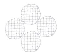 ERINGOGO 4 pièces Anti-chute pour Regard Égout Filet Résistant Polyester Installation Facile Protection pour Couvercle de Puisard et Inspection des Égouts