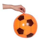 ERINGOGO 4 pièces Ballons de Football Gonflables Dété pour Plage et Piscine Jouets de Football Amusants et pour Garçon Fille Activités Extérieures et Jeux Familiaux