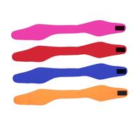 ERINGOGO 4 Pièces Bandeau Étanche pour Oreilles Protection Auditive Natation Unisexe Confortable pour Baignade Surf Kayak Lot