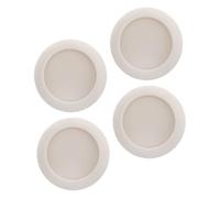ERINGOGO 4 Pièces Barrières de Sécurité Garçon Fille avec Protège Mur Extensible Fixation sans Perçage Accessoires pour Portes et Escaliers Protection Murale pour Maison et Escaliers Blanc