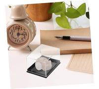 ERINGOGO 4 pièces Boîte Affichage Transparente Rectangulaire Lot de Boîte de Présentation pour Minéraux et Bibelots Coffret Rigide et Transparent pour Collection de Petite