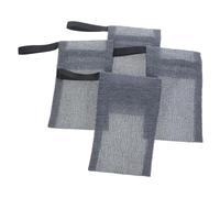 ERINGOGO 4 pièces Lot Savon Nylon Durables Pochettes Respirantes pour Savon Barre Sacs Étanches Pratiques pour Voyage Rangement Hygiénique pour Salle de Bain