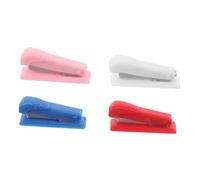 ERINGOGO 4 Pièces Mini modèle d'agrafeuse Accessoire d'agrafeuse Miniature Mini agrafeuse de Maison agrafeuses Miniatures pour Maison de poupée Maison de poupée avec agrafeuse d'étude pla