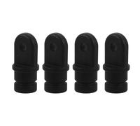 ERINGOGO 4 Pièces Nylon Pipe Stopper for Boat Bimini Top Cover Canopy Hardware End Caps for Canoe Sailboat