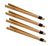 ERINGOGO 4 pièces Pinces Bois pour Garçon Fille Éducatif Montessori Entraînement Motricité Fine Tongs Ludiques pour Développer la Dextérité
