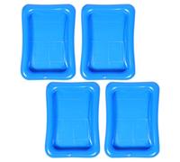 ERINGOGO 4 pièces Piscine Gonflable Garçon Fille avec Balles Océan Jeu Bac à Sable Flottant pour Fête Bain Plage et Jeux Extérieurs