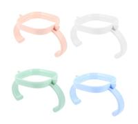 ERINGOGO 4 pièces Poignées de Biberon Garçon Fille Confortables et Antidérapantes Accessoires pour Biberons Dinfant Faciles à Installer Aide Transition Tasse