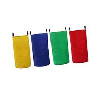 ERINGOGO 4 pièces Sacs de Course Colorés pour Garçon Fille de Jumping Bags Rouge Jaune Bleu et Vert pour et Amusement Groupe