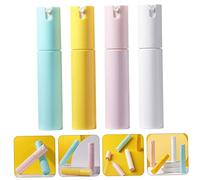 ERINGOGO 4 pièces Set de Bouteilles Spray Rechargeables Flacons Vaporisateurs et Durables pour Voyage Design Simple et à Haute Température Pastel Variées