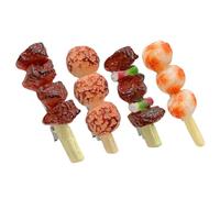 ERINGOGO 4 pièces Simulated Food Hair Clips Lightweight Creative Barrettes For Women Hairpins For Parties And Daily Use
