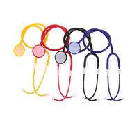 ERINGOGO 4 Pièces Stéthoscopes DIY pour Garçon Fille Simulation Médicale Développement des Compétences Manuelles et Cognitives Accessoires Jeu de Rôle Scientifique