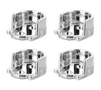 ERINGOGO 4 Pièces Support de Tringle en Alliage de Zinc 22mm