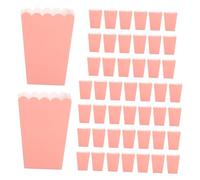 ERINGOGO 48 Pièces Boîtes à Popcorn Pliables Contenants Alimentaires pour Garçon Fille et Adultes Snack Multifonction pour Cinéma Friandises et Pommes de Terre Frites