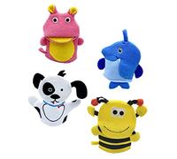 ERINGOGO 4pièces De Bain Pour Garçon Fille Motifs Animaux Exfoliants Nettoyez Profondeur