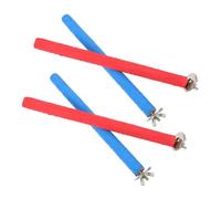 ERINGOGO 4pièces Perchoirs pour Oiseaux Support De Grattage pour Perroquets Perche à Oiseau pour Affûter Griffes Bec Accessoires De Cage à Oiseaux