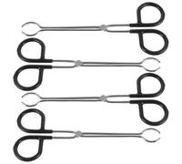 ERINGOGO 4pièces Pince Multiple Acier Inoxydable pour Moxa Lot de Petits Outils de Préhension pour Manipulation des Bâtonnets et Cônes Accessoire de Thérapie