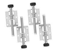 ERINGOGO 4pièces Réglables Antidérapants pour Meubles Et Armoires Supports De Hauteur Ajustables pour Tables Et Chaises De Nivellement pour Sols Inégaux