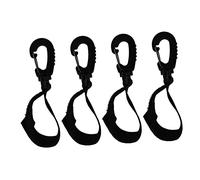 ERINGOGO 4pièces Rotatifs Pour Poussette Accessoires Pour Transporter Clés Et Portefeuilles Compatibles Avec Poussettes Vélo Et Rollators