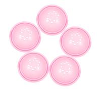 ERINGOGO 5 Pièces Accessoires de Labyrinthe de Pipe Cage Tunnel pour Hamster Bouchon Externe Hamster Hamsters Petit extrémité Externe du Tube de Hamster Canal de Hamster en Plastique Rose