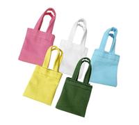 ERINGOGO 5 Pièces Accessoires de Maison de poupée Mignon Notre Tout Petit Filles Mini Accessoires de Maison modèle de Sac Miniature Sacs Miniatures Toile