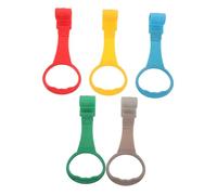 ERINGOGO 5 Pièces Anneaux Apprentissage Garçon Fille pour Lit et Parc Poignées Suspendues Colorées Aide Marche et Exercice Support Debout Sécurisé pour Nourrissons et Tout-petits