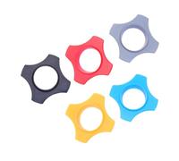 ERINGOGO 5 Pièces Anneaux Roulement Silicone pour Microphone Multicolores Support Antichoc et Antidérapant pour Micro à Main Protection pour Performances sur Scène et Ktv