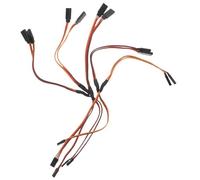 ERINGOGO 5 pièces Câble Y Splitter Rc Broches Extension Flexible pour Moteur Adaptateur Femelle à Double Mâle Compatible Avion et Voiture Radiocommandés