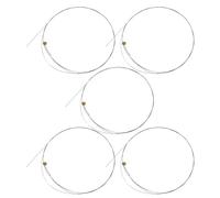 ERINGOGO 5 Pièces Cordes pour Guitare Classique Acier B- Corde Compatible Guitares Électriques et Acoustiques pour Pratique Quotidienne et Performances