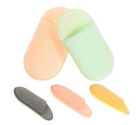 ERINGOGO 5 pièces Éponges Visage Douces pour Nettoyage et Démaquillage Éponges Exfoliantes Réutilisables Portables pour Soins Du Visage à Domicile et Voyage Couleurs