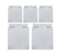 ERINGOGO 5 Pièces Lot de 5 Caches pour Manette Filaire 86 MM, Protections Transparentes Anti-Effraction pour Panneau de Climatisation, Couvre-Interrupteurs Résistants aux Chocs, Maison et