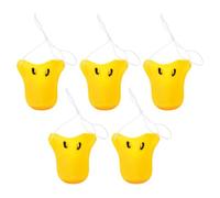 ERINGOGO 5 Pièces Nez Canard Réaliste Vinyle Accessoire Costume Bec Oiseau Réutilisable pour Fête Cosplay Halloween Carnaval
