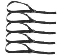 ERINGOGO 5 Pièces Sangles de Ski Professionnelles Bandes de Fixation Durables pour Bâtons de Ski Chute Facile à Ranger pour Sports Hiver
