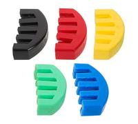 ERINGOGO 5 Pièces Sourdine Violon Cinq Griffes Réducteur de Bruit Caoutchouc Clip Pont Facile à Installer pour Violon et Violoncelle Silencieux de Pratique Compact
