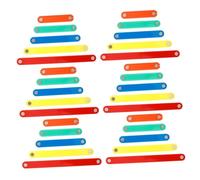 ERINGOGO 50 Pièces Bâtons Magnétiques de Construction Mathématiques Jeu Éducatif Géométrique pour Garçon Fille Kit Apprentissage Angles et Formes Outils Pédagogiques Sécurisés et Créatifs