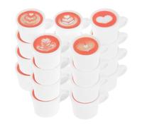 ERINGOGO 50 Pièces Miniature Resin Cups Set Tiny Dollhouse Tableware for Creative Play Portable Mini Tea Mugs for Kitchen Decor and DIY Crafts