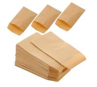 ERINGOGO 50 Pièces Sac enveloppe d'emballage de enveloppe de Monnaie Petites enveloppes pour enveloppes de pièces Petites enveloppes pour pièces de Monnaie Papier Kraft Brun