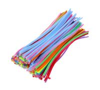 ERINGOGO 500 pièces Cure-pipes Colorés Épais Fil Chenille pour Décorations Créatives DIY Fuzzy Multicolores Souples pour Projets Artistiques Garçon Fille et Adultes