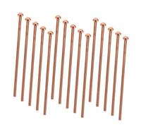 ERINGOGO 500 Pièces Ongles de soudage de réparation du corps baguettes de soudure de de voiture réparer les fournitures de soudage kit de débosselage Fer cuivré Or rose