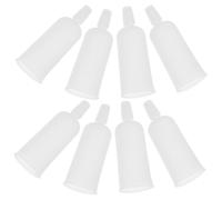 ERINGOGO 50pièces Ampoule Plastique Transparent Avec Caps à Pipette Et Tête Entonnoir Pour Distribution De Huiles Essentielles Et