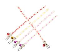 ERINGOGO 5pièces Collier Fluo Ajustable pour Animaux De Compagnie De Accessoires Colorés pour Chats Et Chiens Pratique pour Sécurité Nocturne Et Décoration Festive