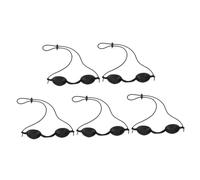 ERINGOGO 5pièces De Oculaire Masque De Sommeil Anti-lumière Uv Pour Tanning Confort Et Sécurité Pour Activités Extérieures
