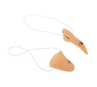 ERINGOGO 6 Ensembles Accessoires Cosplay Sorcier Élastique Nez Factice Effrayant pour Adultes et Garçon Fille Fournitures de Fête Carnaval et Costume