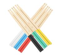 ERINGOGO 6 Paires Baguettes Batterie Érable Antidérapantes Durable pour Pratique et Concerts Adultes et Garçon Fille