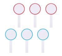 ERINGOGO 6 Pcs Tableaux Blancs D'étudiants en Mousse Effaçables à Sec pour Tableau de Score Portable et Tableau de Bord Pratique