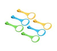 ERINGOGO 6 Pièces Anneaux de Tirage pour Garçon Fille de Anneaux de Soutien pour Aide à Équilibre pour Garçon Fille Sécure