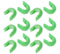 ERINGOGO 6 pièces Connecteur Plastique pour Filet Escalade Extérieur Accessoire de Fixation Rapide pour Mur et Structure Escalade Garçon Fille Couleur Verte